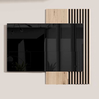 panel 80 z lamelami wiszący Cali 11 na ścianę ozdobny do pokoju salonu sypialni