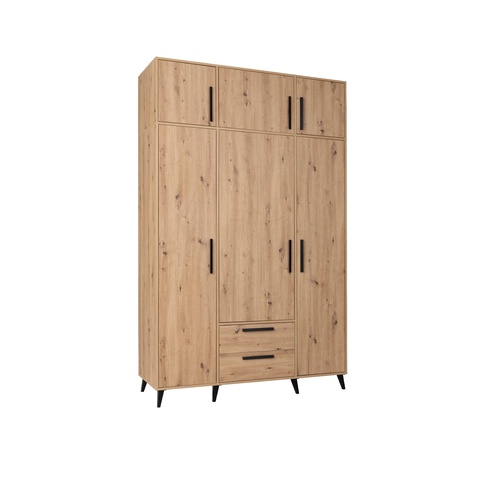 Dreitüriger Kleiderschrank mit Verlängerung Arti 01N