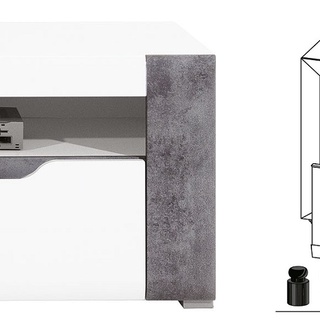 szafka 151 rtv pod telewizor Brando 01 stolik telewizyjny z szufladami