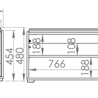 zestaw mebli mała garderoba Caro 6 szafka z siedziskiem wieszak