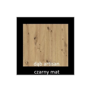 witryna 90 dwudrzwiowa Ines 12 szafka komoda z szybą loft wysoka