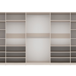 szafa 360 duża otwarta Tres x narożna prosta garderoba korpus