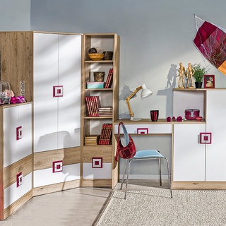 komoda 80 dwudrzwiowa Nico 09 z szufladami szafka pojemna