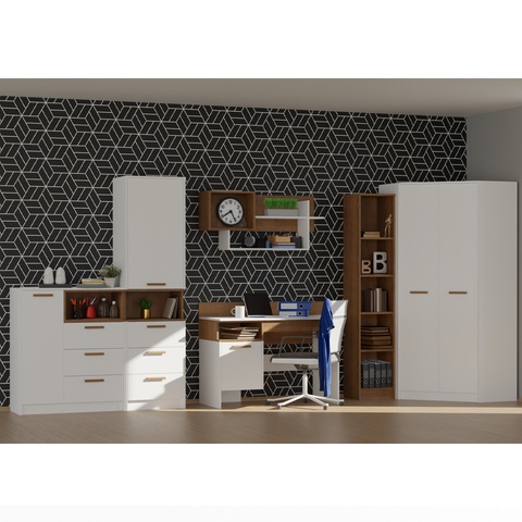 Jugendzimmer Kinderzimmer Komplett Set mit Eckschrank GRANT 8