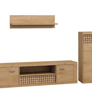 komoda 102 z szufladami Natural 06 szafka pakowna wysoka do pokoju