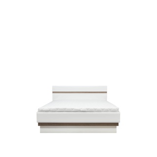 łóżko 160x200 bez stelaża Lionel 12 - 160 białe do sypialni