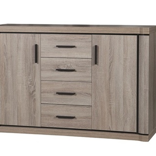 komoda 137 pojemna Dallas 05 z szufladami półkami szafka do pokoju