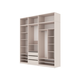 szafa 60 wysoka otwarta Tres 04/4N słupek z nadstawką szufladami