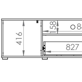 szafka 150 rtv z szufladą Adagio 07 stolik pod telewizor do salonu pokoju