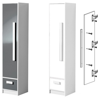 zestaw meblościanka Guliver 1 biurko szafa regał połysk do pokoju dzieci