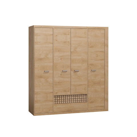 4-Türiger Schrank NATURAL N-3