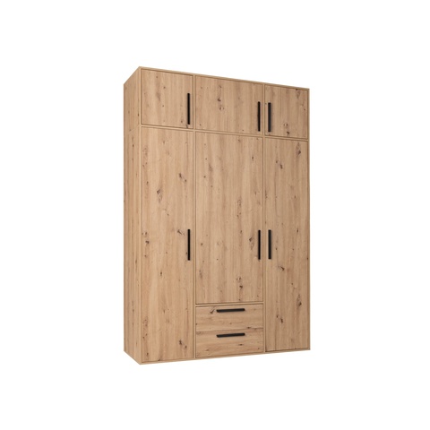 Dreitüriger Kleiderschrank mit Verlängerung ARTI 01NB