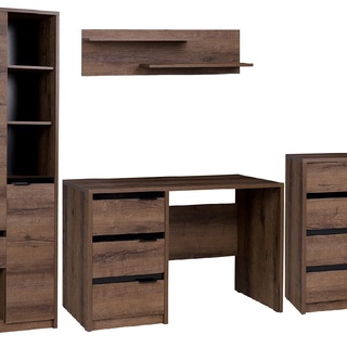 półka 100 wisząca na ścianę Denver 07  do pokoju sypialni biura korytarz