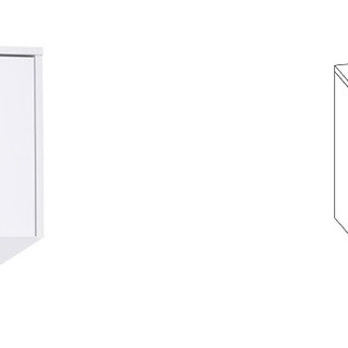 zestaw narożna garderoba Grant 34 wysoka duża półki szuflady drążki