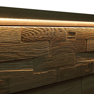 witryna 49 ,5 wysoka Mediolan 04 słupek zamykany regał przeszklony