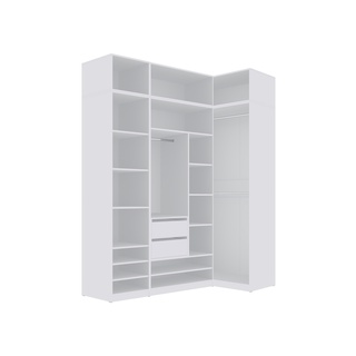 szafa 50 wysoki regał Tres 05/5N z nadstawką otwarty słupek regał z półkami