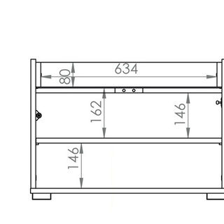 szafka 70 mała Caro 03 z siedziskiem tapicerowanym podnoszonym