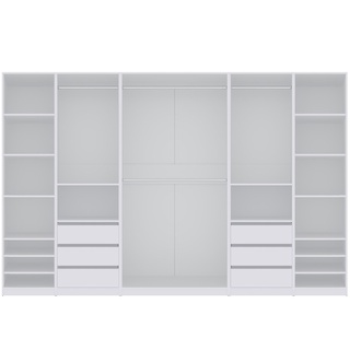 szafa 210 - 161 - 320 zestaw szaf Tres U duża rogowa narożna garderoba