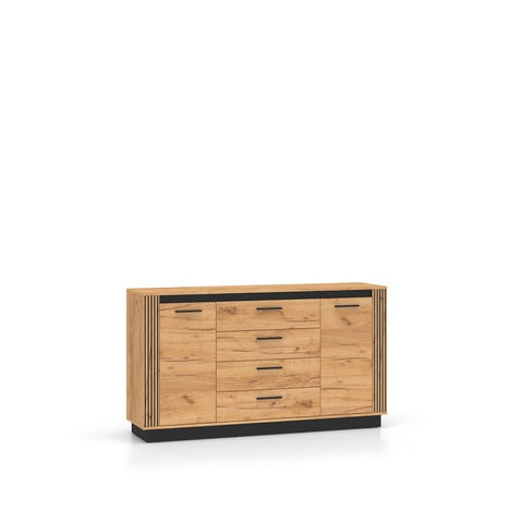 Kombikommode URSO 06 zweitüriges Sideboard mit Schubladen Esszimmer Flur