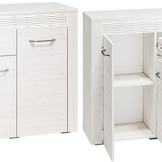 komoda 165 duża z szufladą półkami CLERMONT 08 szeroka szafka