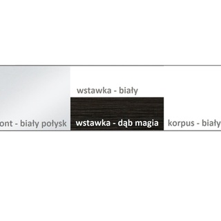 łóżko 140x200 podwójne Irma 16 małe 140 z zagłówkiem białe do sypialni