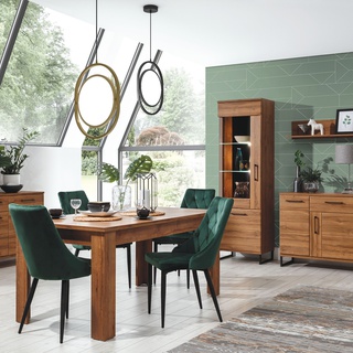 komoda 90 mała na nóżkach Ivo 02 szafka dwudrzwiowa z szufladami