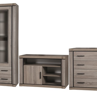 komoda 107 z szufladami Dallas 02 szafka pojemna pakowna do pokoju