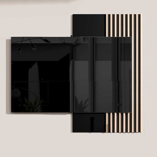 panel 80 z lamelami wiszący Cali 10 ozdobny na ścianę  do pokoju salonu sypialni