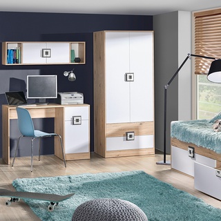 łóżko 90x200 z szufladami Nico 14 pojedyncze 90 młodzieżowe dla dzieci