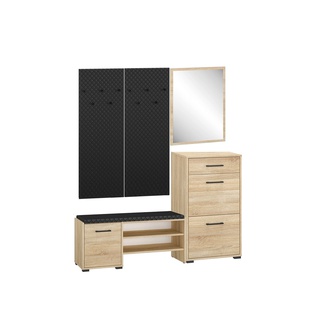 szafka 105 z siedziskiem Caro 07 regał na buty do korytarza przedpokoju