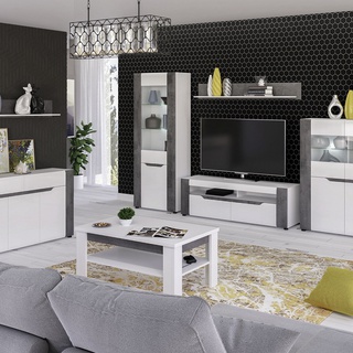 witryna 107 dwudrzwiowa Brando 04 szafka wysoka komoda przeszklona