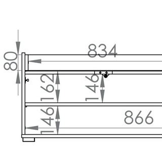 szafka 90 z podnoszonym siedziskiem Caro 05 na buty do holu korytarza