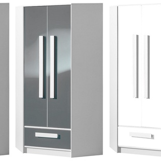 zestaw narożny duży Guliver 6 biurko komoda szafa w połysku kolory