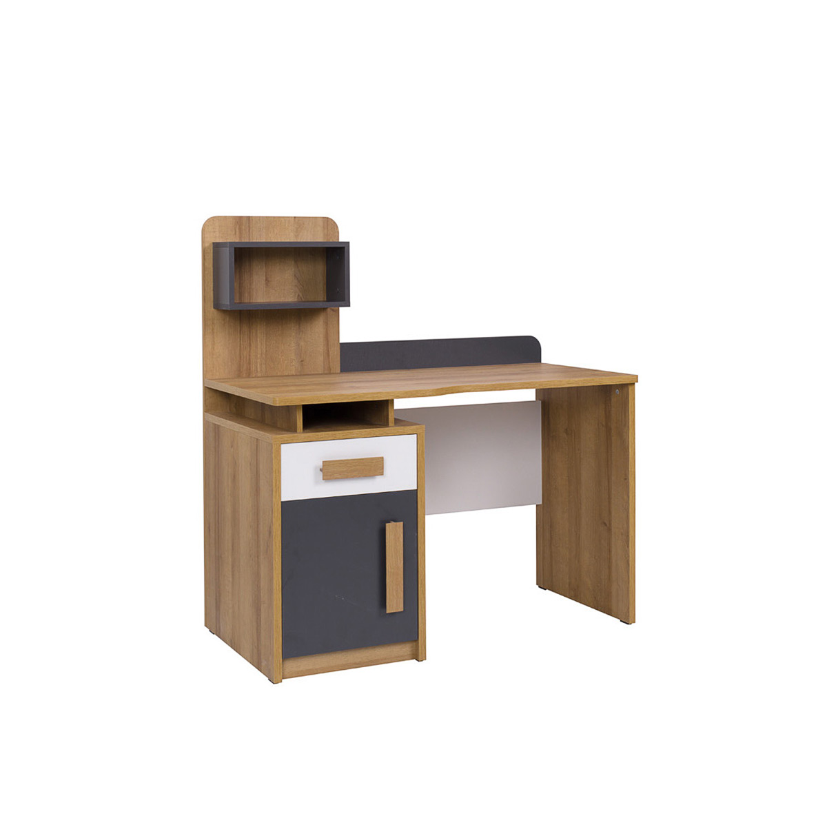 biurko 120 z nadstawką Quatro 10 młodzieżowe dla dzieci ucznia