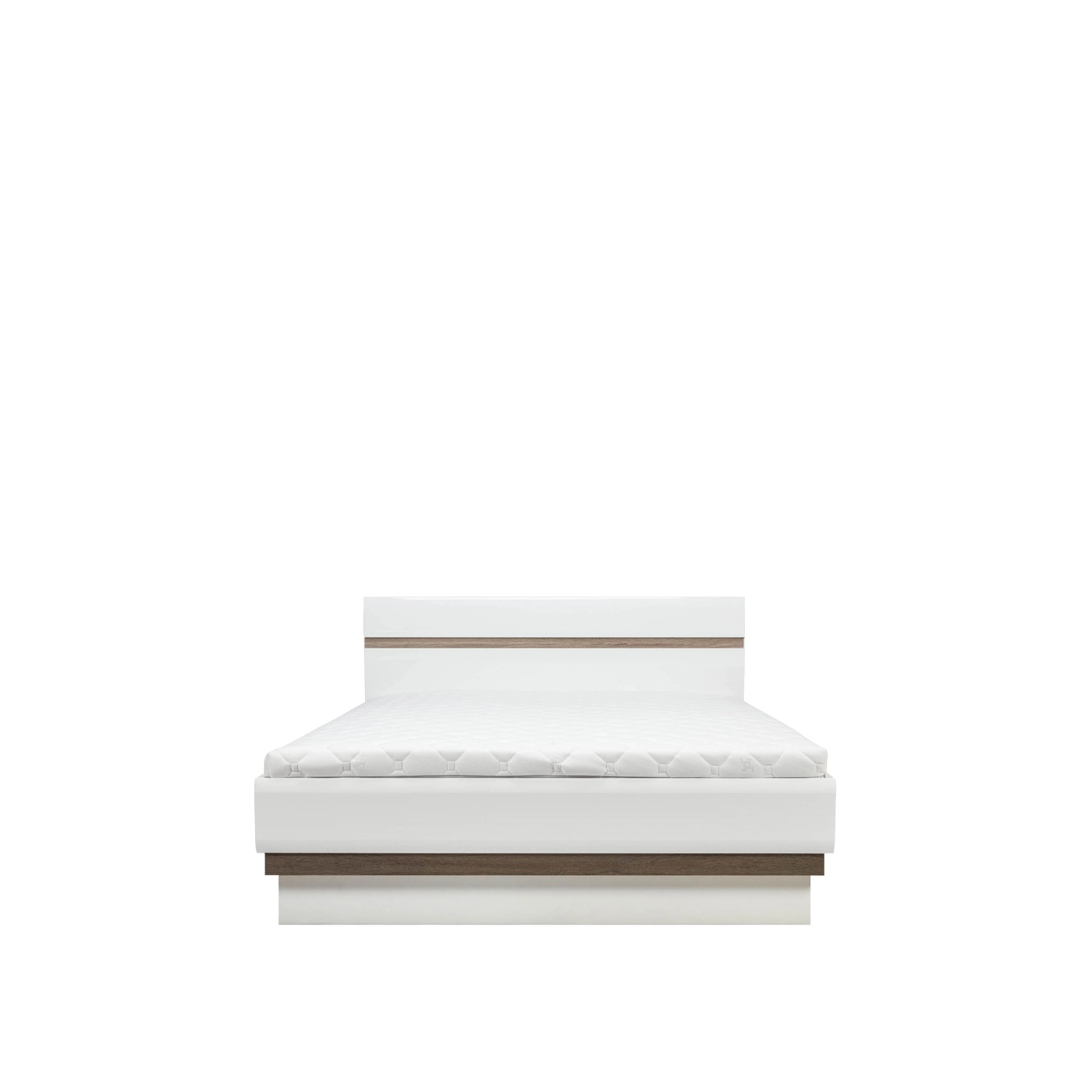 łóżko 160x200 bez stelaża Lionel 12 - 160 białe do sypialni