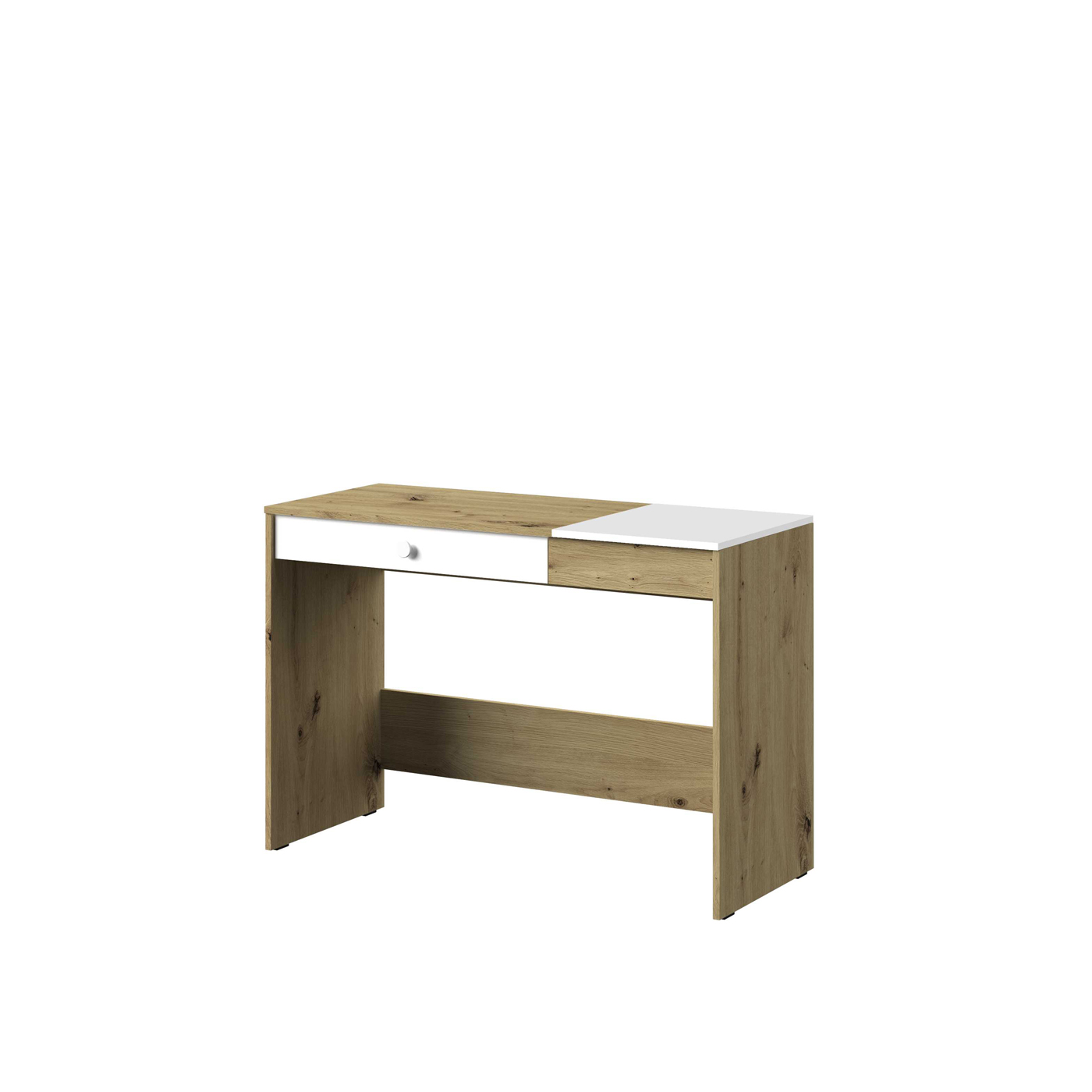 biurko 120 proste Nero 10 z szufladą toaletka do pokoju sypialni