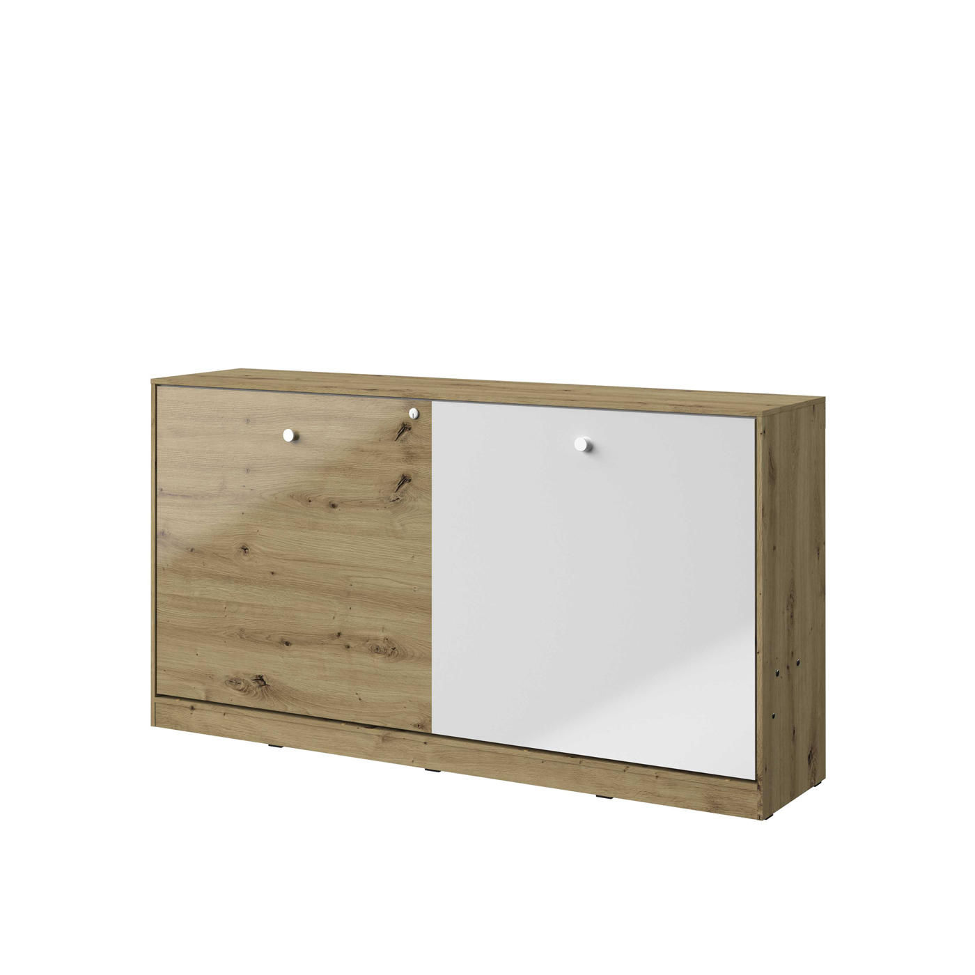 łóżko 90x200 półkotapczan Nero 16 chowane w szafę składane 90 połysk