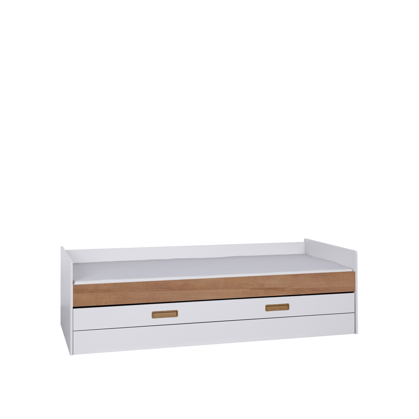 łóżko 90x200 wysuwne podwójne z szufladą Grant 10 dwuosobowe