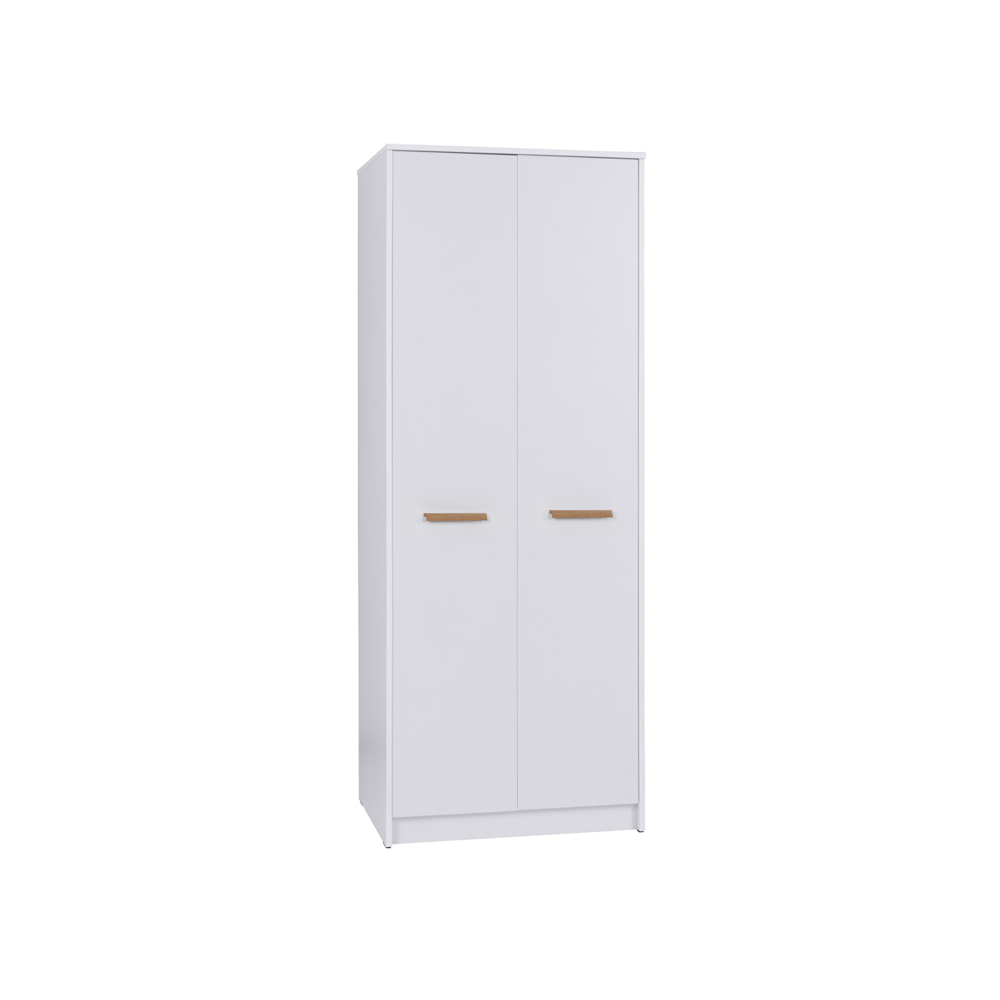 szafa 75 dwudrzwiowa Grant 13N ubraniowa biała do pokoju sypialni