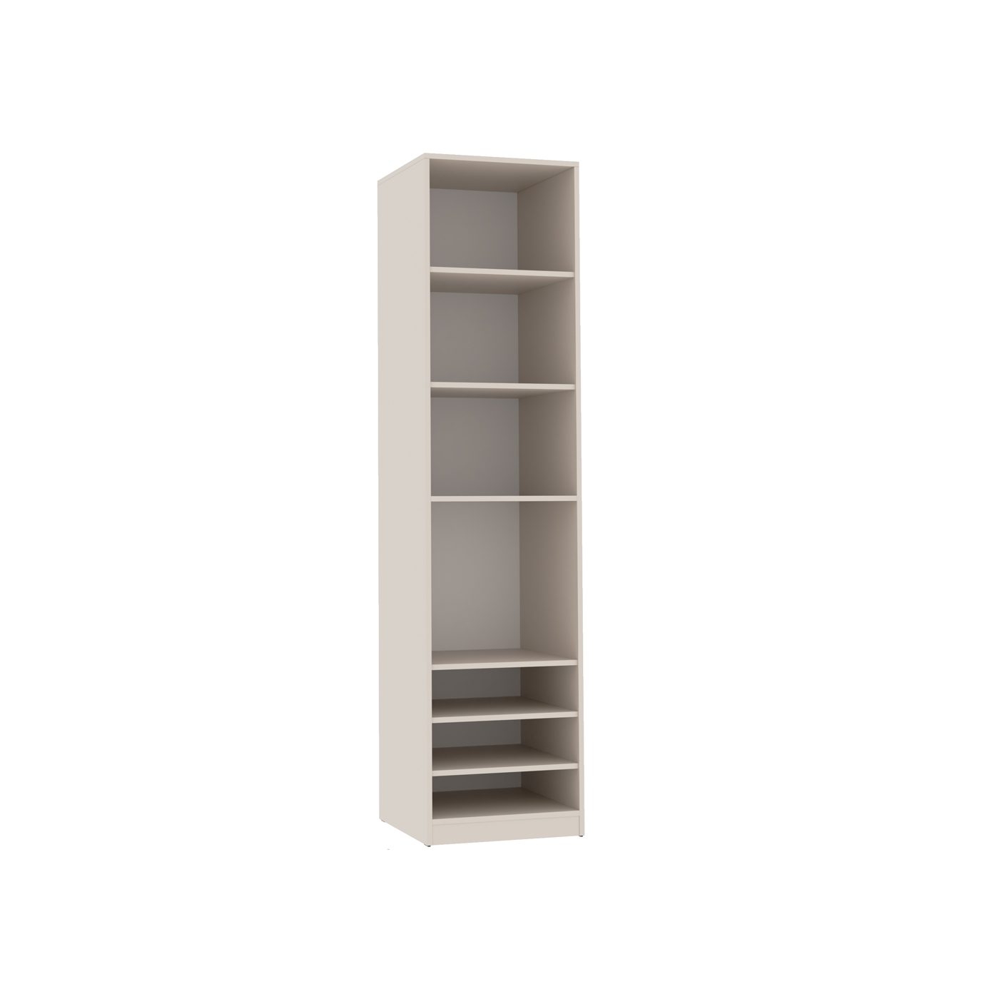 szafa 50 bez drzwi Tres 05 regał z półkami słupek otwarty wysoki wąski