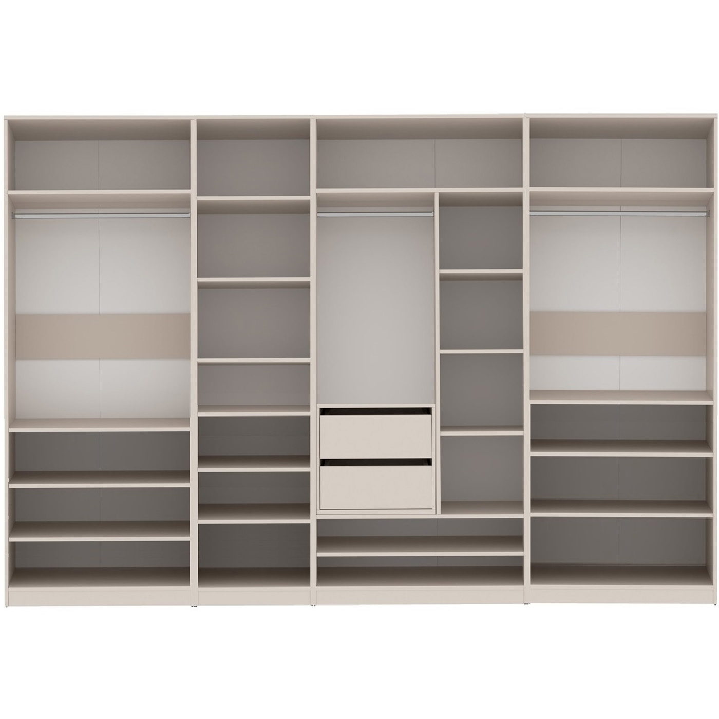 szafa 300 garderoba modułowa Tres Q zestaw szaf duży korpus