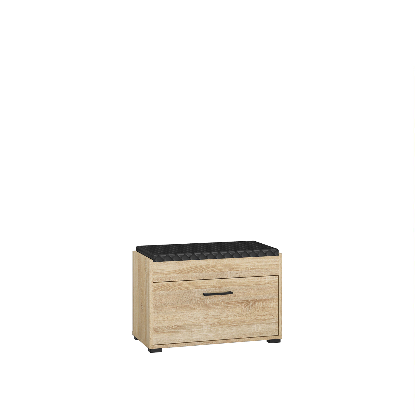 szafka 70 mała Caro 03 z siedziskiem tapicerowanym podnoszonym