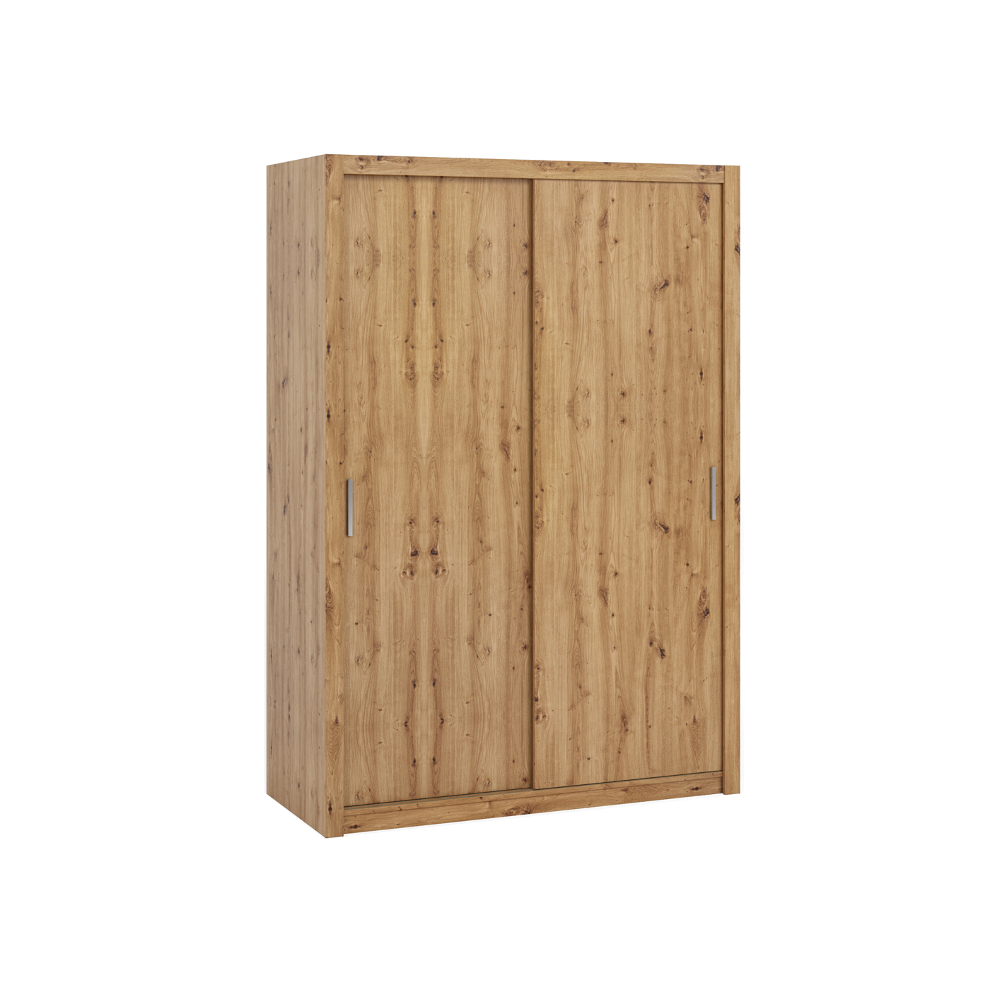 szafa 150 przesuwna Bono 10 garderoba z półkami drążkami